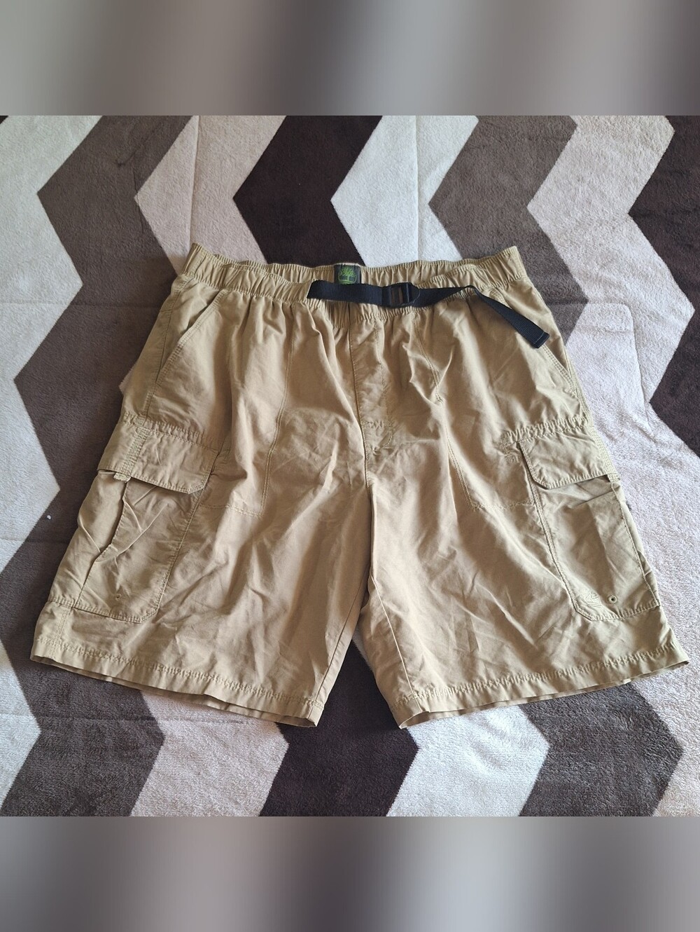 Timberland men's belted cargo hiking shorts